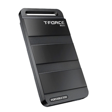 TEAMGROUP T-FORCE M200 - External Hard Drive, 4TB, Black, SSD, USB 3.2 Gen 2x2