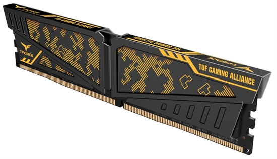 TEAMGROUP T-Force VULCAN TUF Gaming Alliance DDR4 - RAM side view