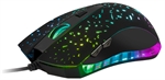 Xtech Ophidian - Mouse Gaming, Cable, USB, Optico , 2400dpi, LED, Negro