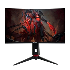 Teros TE-2765G - Curved Monitor, 27", QHD 2560 x 1440, VA, 165Hz Refresh Rate, HDMI, DisplayPort, Black