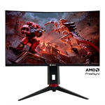 Teros TE-2766G - Curved Monitor, 27", FHD 1920 x 1080, VA, 180Hz Refresh Rate, HDMI, DisplayPort, Black