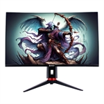 Teros TE-3215G - Monitor Gaming Curvo, 31.5", FHD 1920 x 1080, VA, Tiempo de Refresco 165Hz, HDMI, DisplayPort, Negro