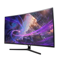 Teros TE-3217G - Monitor Curvo, 31.5", QHD 2560 x 1440, VA, 16:9, Tiempo de Refresco 165Hz, HDMI, DisplayPort, Negro