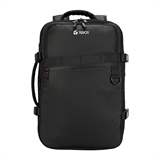 Teros TE-9025BK - Backpack, Black, Nylon, 15.6"