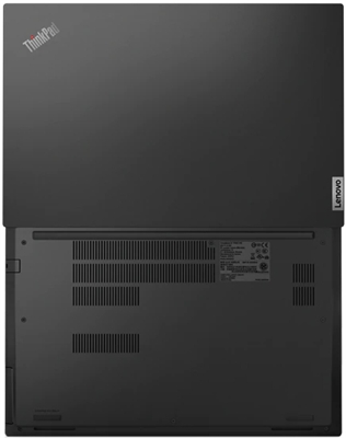 ThinkPad E15 Gen 4 black back view