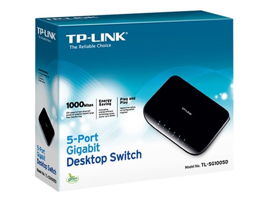 TL-SG1005D Vista de Caja