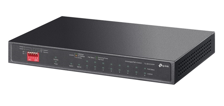 TL-SG1210PP Vista Lateral
