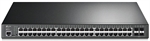 TP-Link TL-SG3452P - Smart Managed PoE+ Switch, 48 Ports, Gigabit Ethernet, 104Gbps