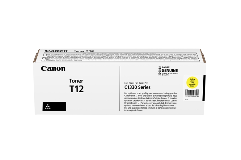 TONER YELLOW FRONT VIEW
