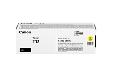 Canon T12 - Cartucho de Tóner Amarillo, 1 Paquete