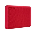 Toshiba Canvio Advance - Disco Duro Externo, 1TB, Rojo, HDD, USB 3.0, USB 2.0