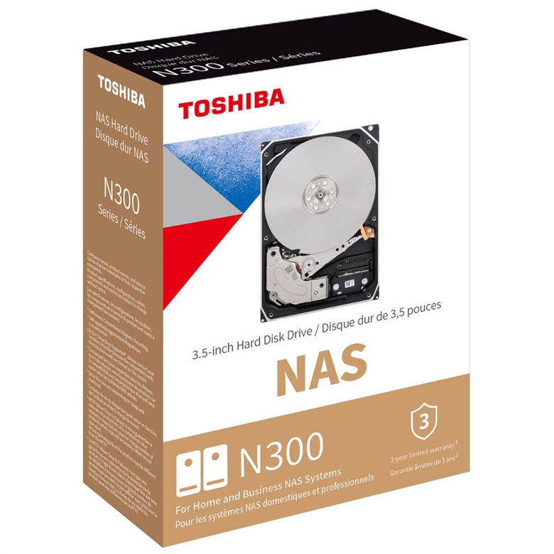 Toshiba NAS N300 - HDD 10TB box view