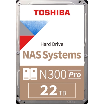 Toshiba NAS N300 Pro - HDD 22TB front view