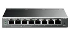 TP-LINK  - tl-sg108pe - Switch Gigabit de 8 puertos, PoE+ fácil de usar, 4 puertos PoE+, PoE de 64 W 