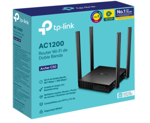 TP Link Archer C50 box view