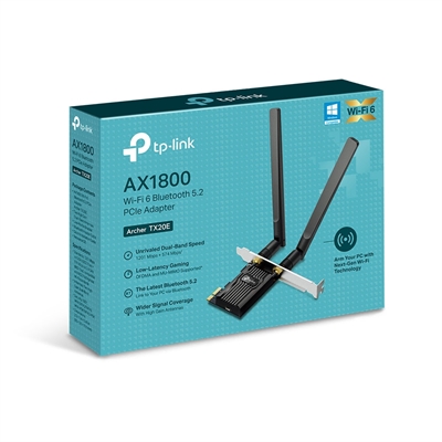 TP-Link Archer TX20E PCIe Adapter box view