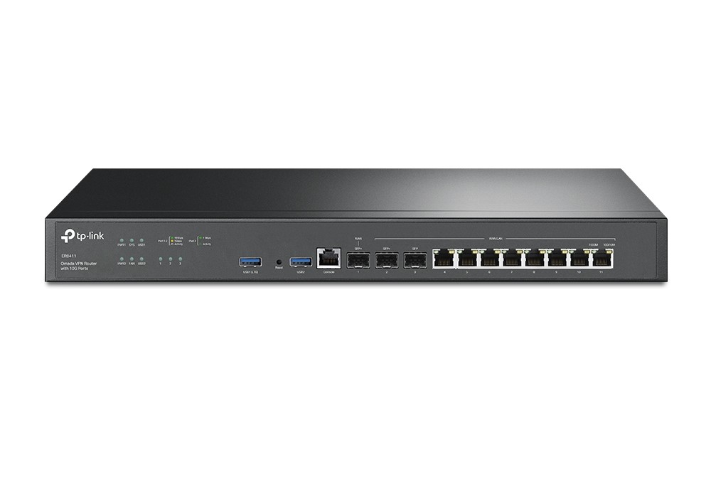 ROUTER 10P TP-LINK OMADA ER8411 VPN MULTI WAN