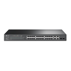 TP-Link TL-SL2428P - Switch, 24 Ports, Smart Switch, 12.8 Gbps