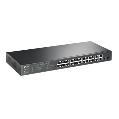 TP-Link Switch TL-SL2428P 24 Ports 128 Gbps side view