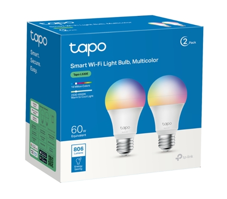 TP-Link Tapo L530E - Smart Bulb box view