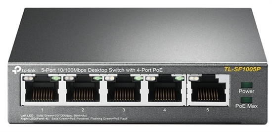 TP-Link TL-SF1005P - Switch front view