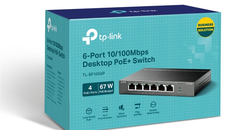 TP-Link TL-SF1006P V1 package view