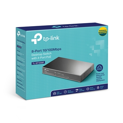 TP-Link TL-SF1008P - Switch package view