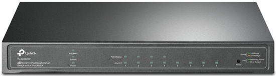 TP LINK TL-SG2008P VISTA FRONTAL