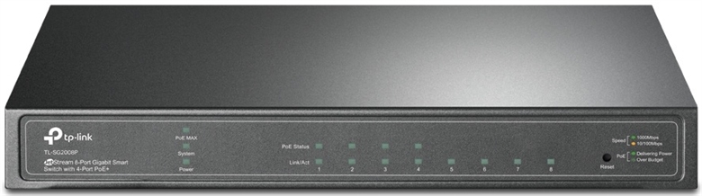 TP LINK TL-SG2008P VISTA FRONTAL