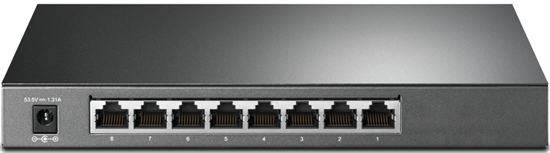 TP LINK TL-SG2008P VISTA TRASERA