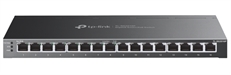 TP-Link TL-SG2016P - Switch Inteligente, 16 Puertos, Gigabit Ethernet, 16Gbps