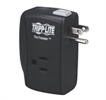 Tripp Lite  - Supresor de Sobretensiones Portátil, 2 Tomacorrientes NEMA 5-15R, 120V, 1050 Joules
