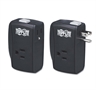 TRAVELER Tripp-Lite-2-Outlet-Portable-Surge-Protector-Use-in-View