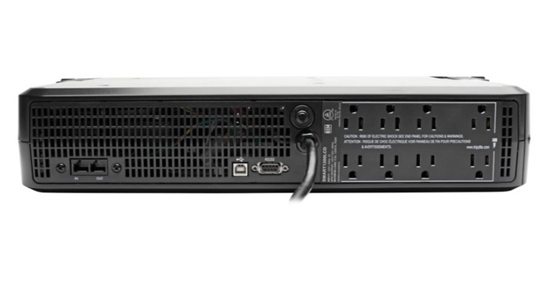 Tripp Lite SMART1500LCD Black-UPS Line Interactive 1500VA 2U Rack-Tower-Back View