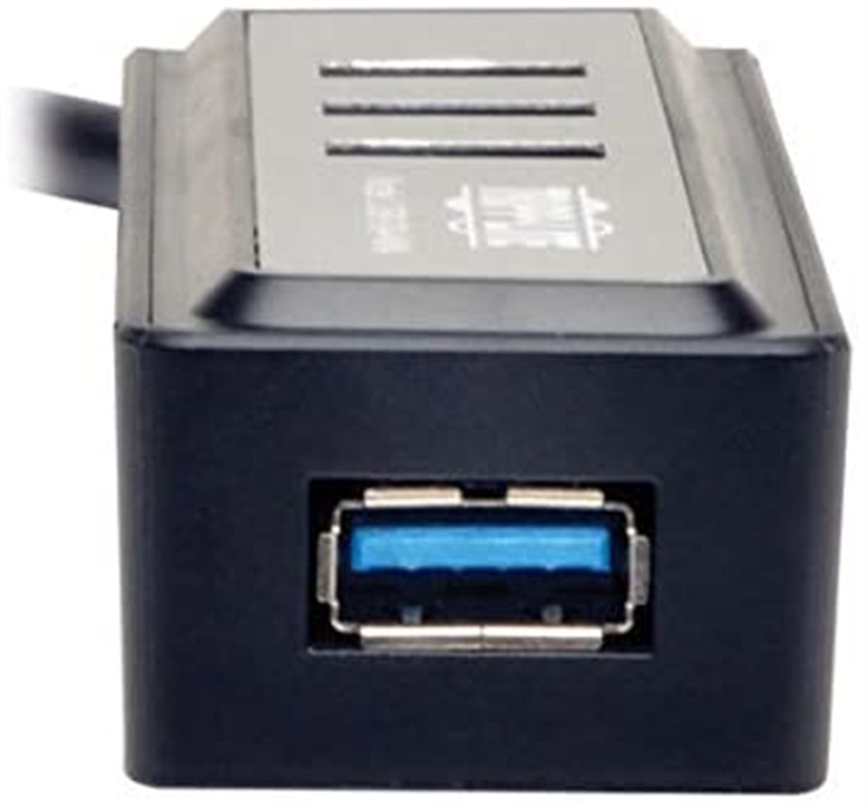 Tripp Lite U360-004-MINI 4 Ports USB Hub Side View
