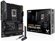 ASUS TUF GAMING Z790-PLUS WIFI - Motherboard, LGA1700, ATX, USB 3.2, M.2, SATA 6Gb/s, PCIe 5.0, 192GB DDR5 Max Memory