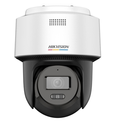 Turbo HD ColorVu PT Dome Security Camera with Active Deterrence-Front View
