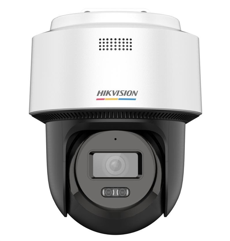 Turbo HD ColorVu PT Dome Security Camera with Active Deterrence-Front View