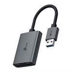 TP-Link UA430 - Memory Card Reader, USB 3.0 Type-A, SD and microSD, Up to 5Gbps