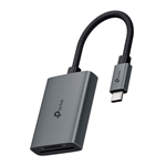 TP-Link UA430C - Memory Card Reader, USB-C 3.0 Type-C, SD and microSD, Up to 5Gbps