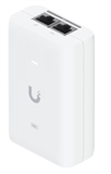 Ubiquiti UACC-PoE+-2.5G - Inyector PoE+, 30W, 48V, 100-240V CA, Puerto LAN 2.5GbE RJ45
