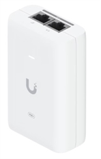 Ubiquiti UACC-PoE+-2.5G - Inyector PoE+, 30W, 48V, 100-240V CA, Puerto LAN 2.5GbE RJ45