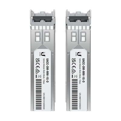 Ubiquiti 1G Multi-Mode Optical Module uacc-om-mm-1g-d-2 back view