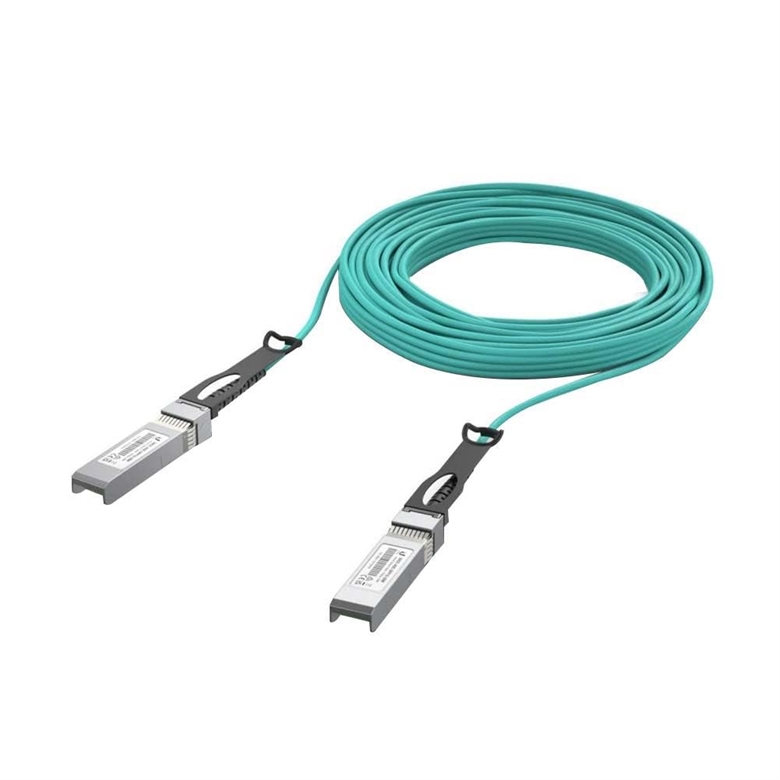 Ubiquiti 25G Long-Range Direct Attach Cable uacc-aoc-sfp28-20m front view