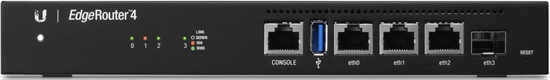 Ubiquiti EdgeRouter ER-4 front side view