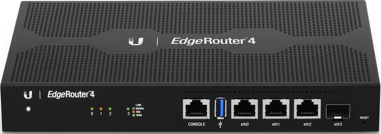 Ubiquiti EdgeRouter ER-4 front view