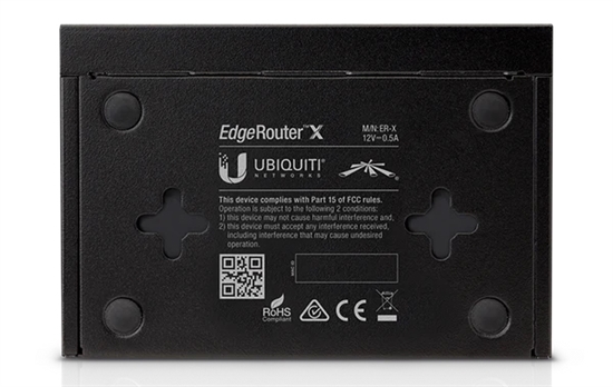 Ubiquiti EdgeRouter x view from below