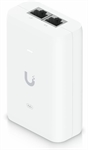 Ubiquiti U-PoE+  - Inyector PoE, 30W, 48V, 100-240V, Puerto Gigabit Lan