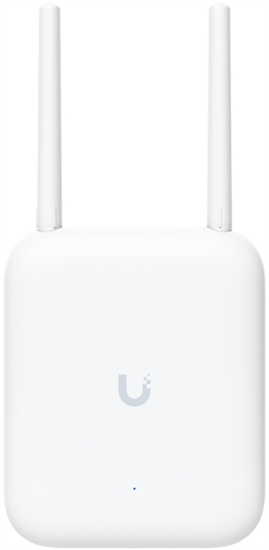 UBIQUITI U7 OUTDOOR FRONT WITH ANTENAS VIEW