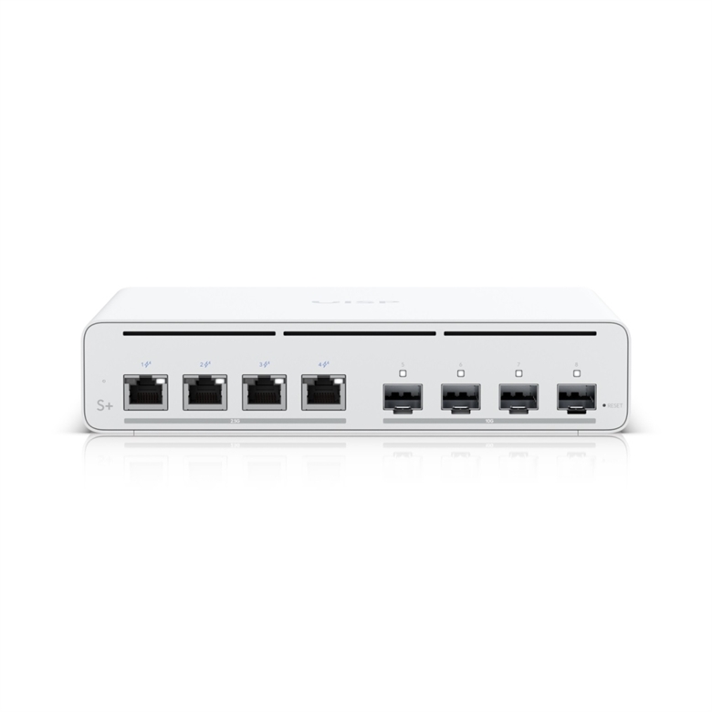 Ubiquiti UISP Switch Plus uisp-s-plus side view